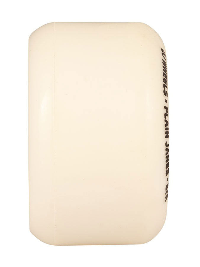 Oj's Plain Jane Keyframe 56mm Skateboard Wheels | WHITE
