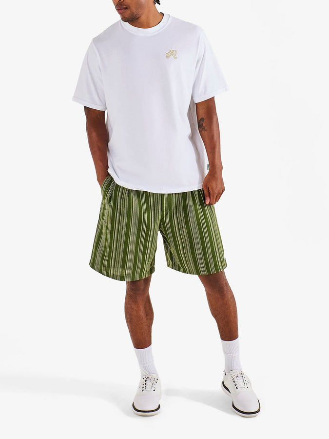 Malbon Bermuda Trinity T-Shirt Summer 2026 | WHITE