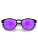 Oakley Latch Matte Black/Prizm Violet Sunglasses