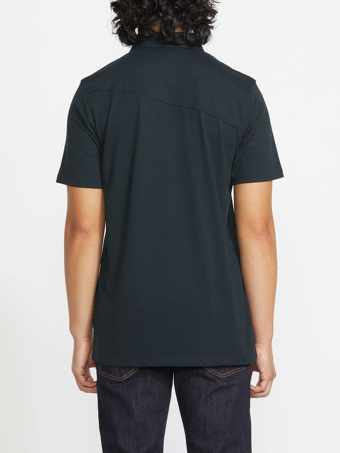 Volcom Wowzer Short Sleeve Polo Fall 2026 | BLACK (BLK)