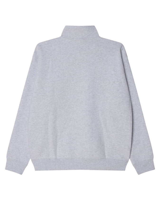 Obey Established Works Bold Mockneck Sweatshirt Fall 2026 | ASH GREY (AGRY)