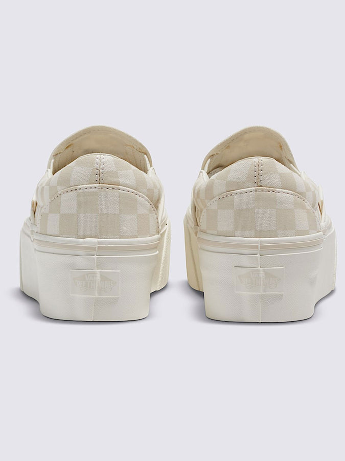 Vans Classic Slip-On Stackform Marshmallow/Turtledove Shoes Fall 2026 | CHCKRBRD MRSHMLLW/TRTLDV (R2S)