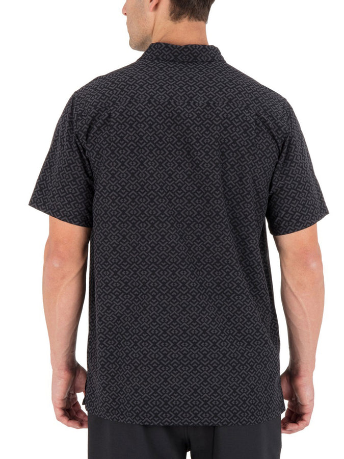 Hurley Rincon Aero Short Sleeve Buttondown Shirt Spring 2026 | BLACK (001)
