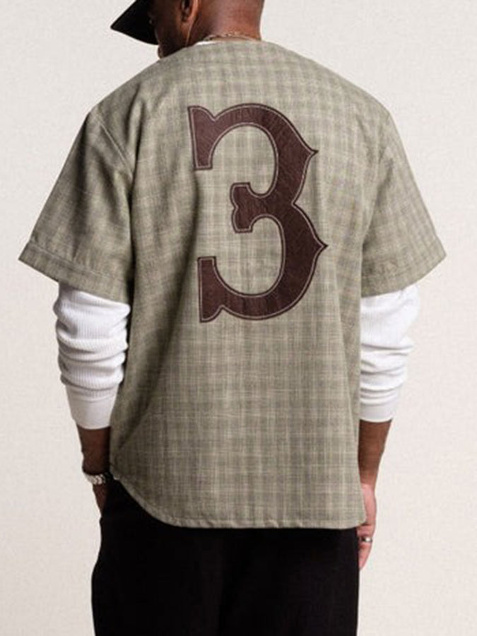 Students Folsom Baseball Short Sleeve Buttondown Shirt Fall 2026 | SAND