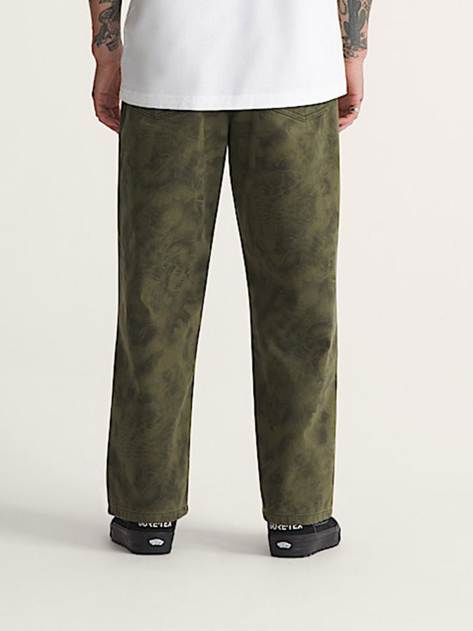 Vans Check-5 Baggy Printed Jeans Holiday 2026 | MOSY OLIVE/OBSIDIAN FERN (HBM)