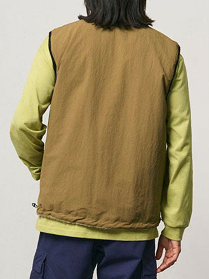 Gramicci Reversible Sherpa Vest Fall 2026 | BEIGE/TAN