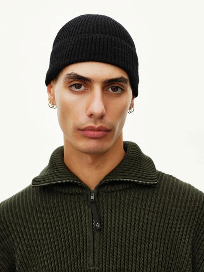 Pas Normal Studios Off-Race Merino Beanie Winter 2027 | BLACK