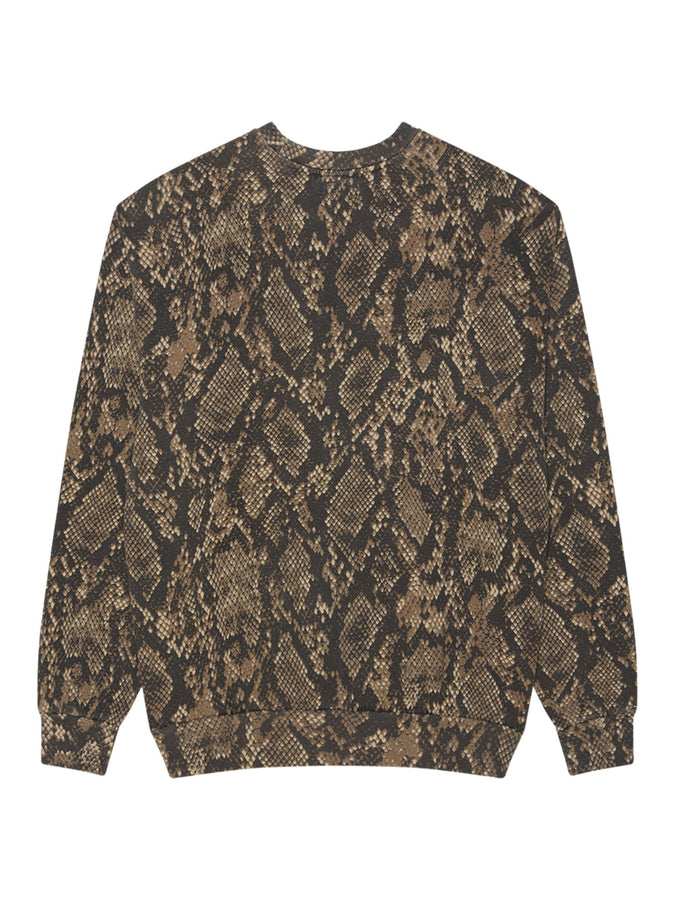 Obey Post Crewneck Sweatshirt Fall 2026 | DUSTY VNTG RATTLE SNAKE (DVRS)