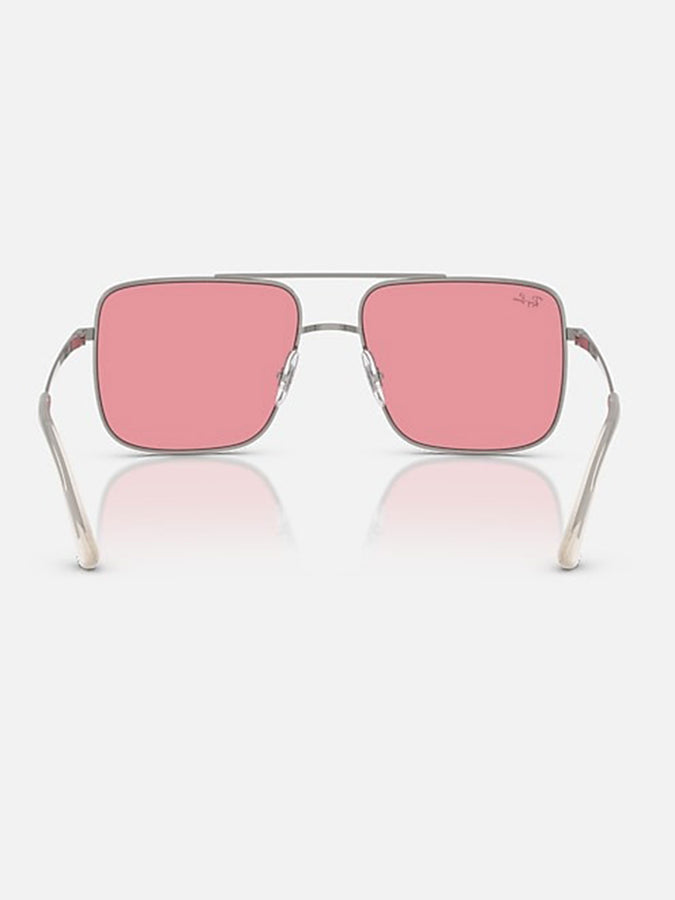 Ray-Ban Ari Gunmetal/Pink Sunglasses | GUNMETAL/PINK