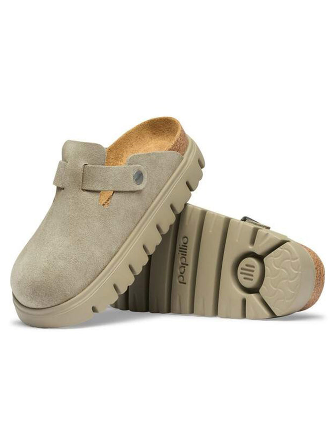 Birkenstock Boston Chunky Suede N Taupe Shoes Fall 2026 | TAUPE