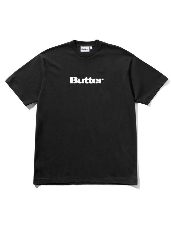 Butter Goods Stencil Logo T-Shirt Fall 2026 | BLACK