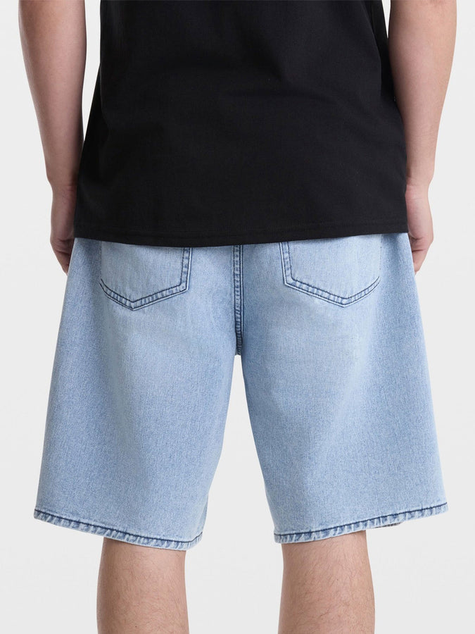 Volcom Billow Denim Shorts Spring 2026 | DUST BOWL INDIGO (DBI)