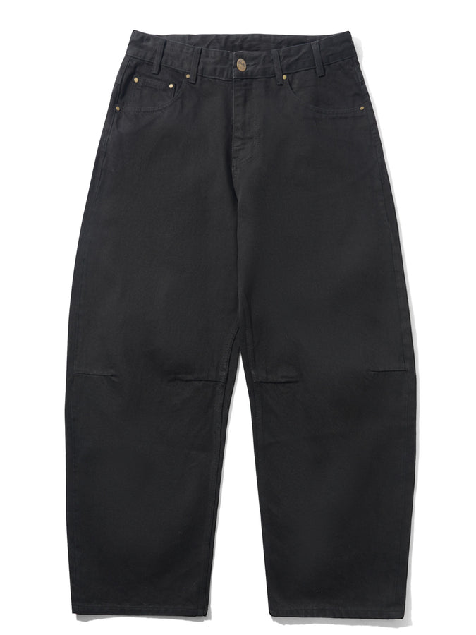 Butter Goods Wide Cut Jeans Fall 2026 | FLAT BLACK SELVEDGE
