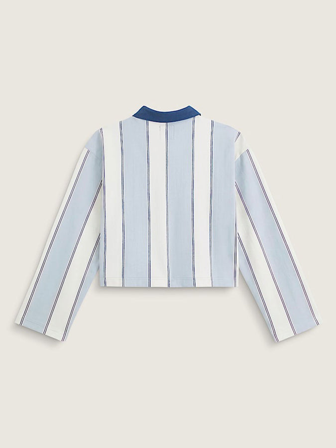 Vans Becky Rugby Long Sleeve Polo Fall 2026 | SOFT SLATE (H90)