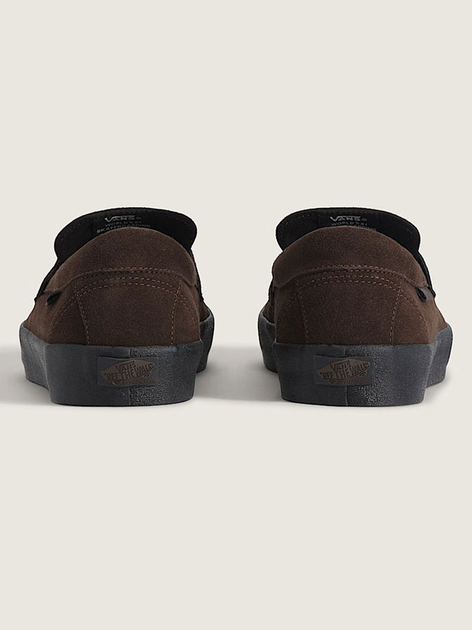 Vans Skate Loafer Suede Brown/Black Shoes Fall 2026 | SUEDE BROWN/BLACK (Y49)