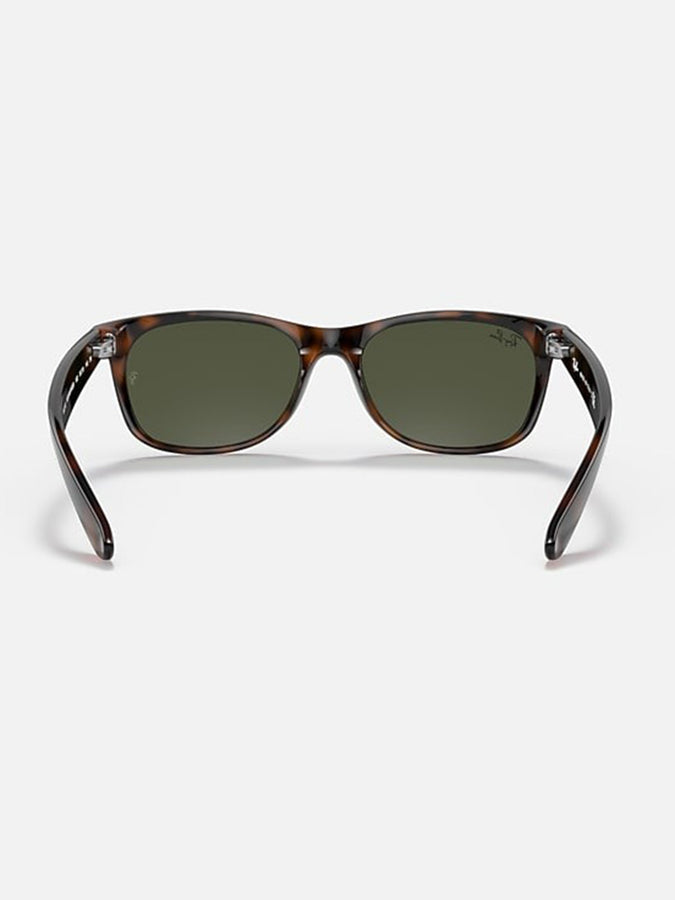 Ray-Ban New Wayfarer Polished Tortoise/G-15 Green Sunglasses | POLISHED TORTOISE/G-15 GREEN