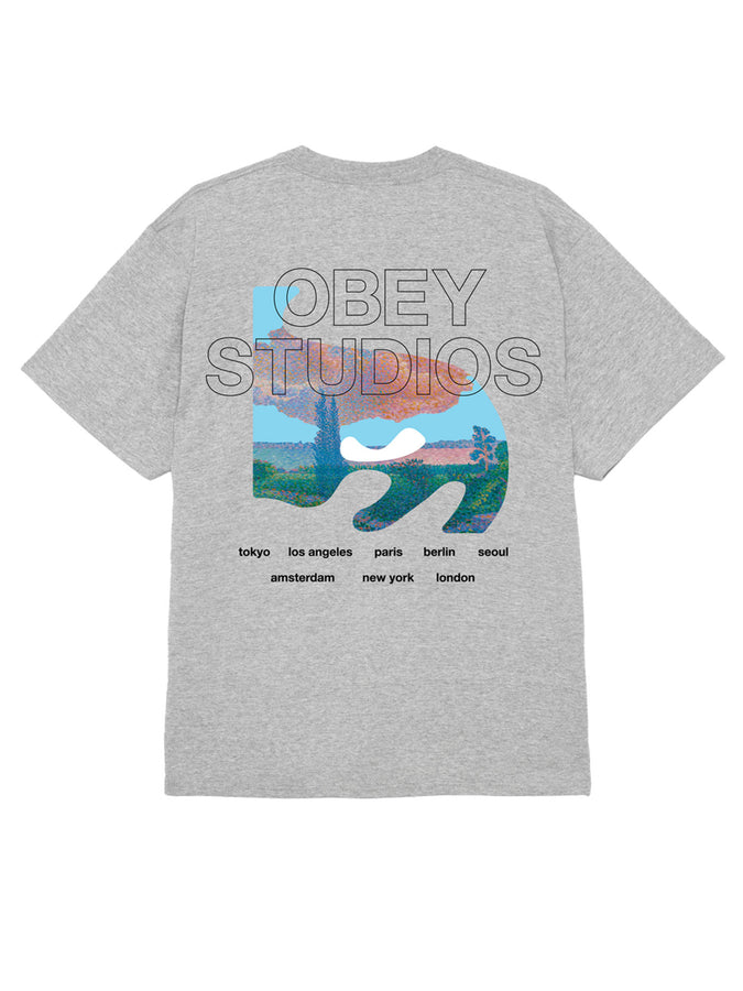 Obey Pastures T-Shirt Fall 2026 | HEATHER GREY (HEA)