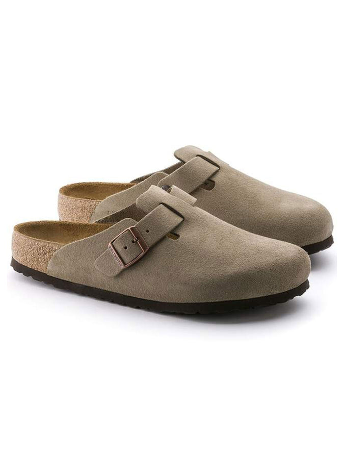 Birkenstock Boston Soft Footbed Suede R Taupe Shoes Fall 2026 | TAUPE