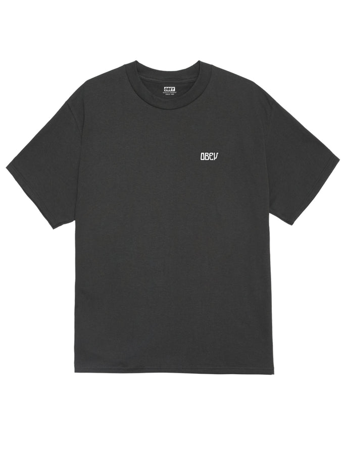 Obey Peace Now Butterflies T-Shirt Summer 2026 | VINTAGE BLACK (VBL)