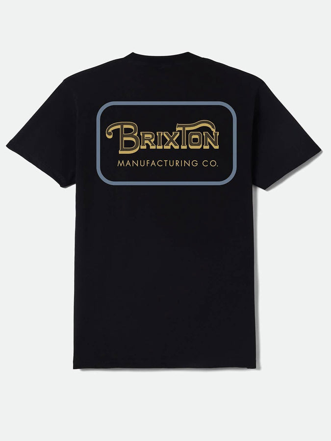 Brixton Grade T-Shirt Fall 2026 | BLACK/SUNSET/GREY BLUE