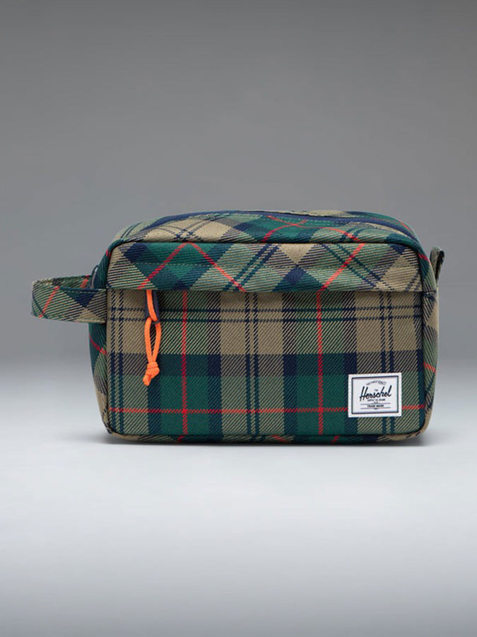 Herschel Chapter Plaid Travel Kit | EDEN PLAID (08248)