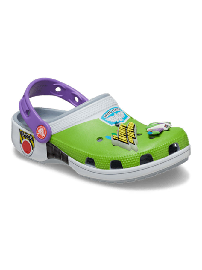 Crocs x Buzz Toy Story Grey Blue Classic Clog Shoes Summer 2026 | BLUE GREY (0ID)