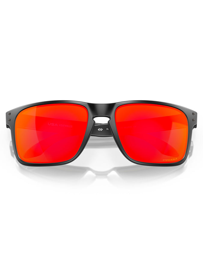 Oakley Holbrook Matte Black/Prizm Ruby Sunglasses | MATTE BLACK/PRIZM RUBY