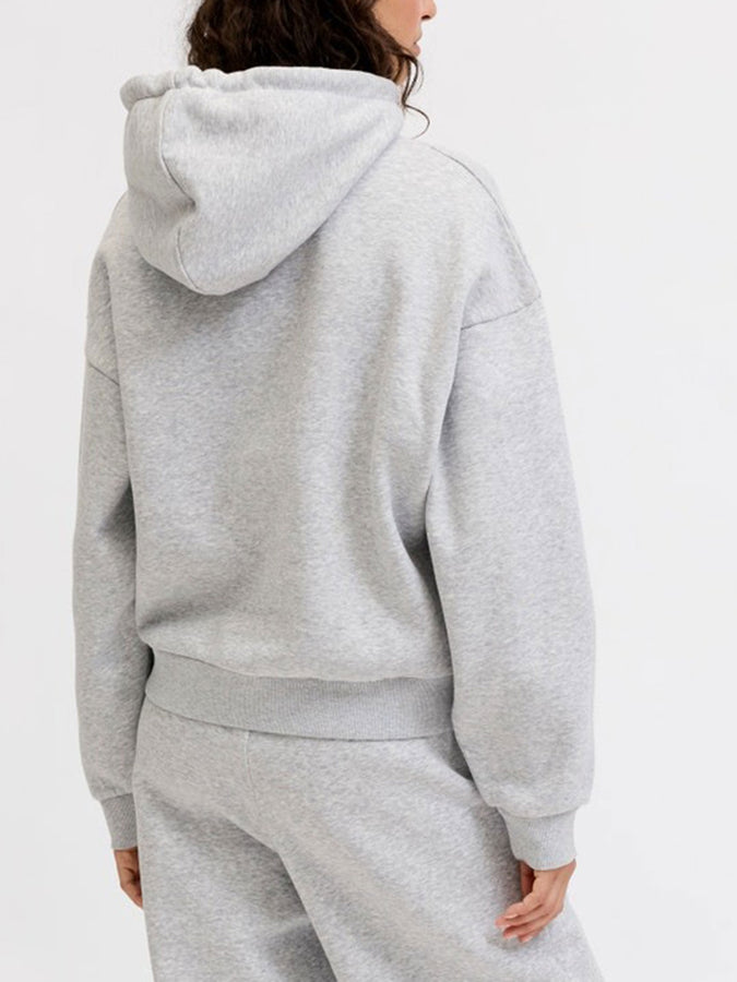 Jjxx Studio Vesterbro Hoodie Fall 2026 | LIGHT GREY MELANGE