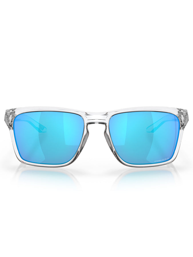Oakley Sylas Xl Polished Clear/Sapphire Prizm Sunglasses | POLISHED CLEAR/PRIZM SAPPHIRE