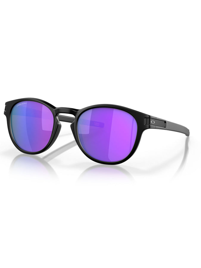 Oakley Latch Matte Black/Prizm Violet Sunglasses | MATTE BLACK/PRIZM VIOLET
