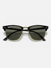 Ray Ban Clubmaster Black On Gold/G-15 Green Sunglasses