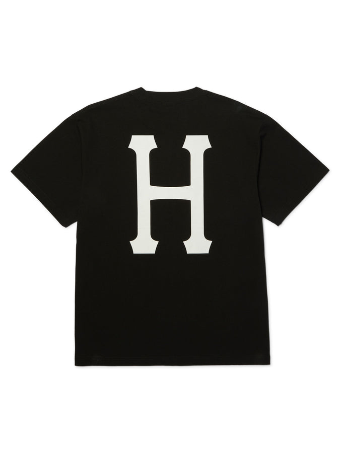 Huf Classic H T-Shirt Spring 2026 | BLACK/WHITE
