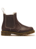 Dr. Martens 2976 Leonore II Faux Fur Lined Grizzly Dark Brown Boots Winter 2027