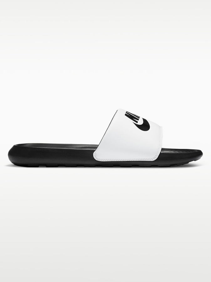 Nike Victori One Black/Black/White Sandals Fall 2026 | BLACK/BLACK/WHITE (005)