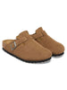 Birkenstock Boston Suede Dark Tea Shoes Fall 2026