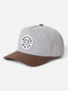 Brixton Crest Snapback Hat