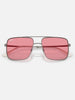 Ray-Ban Ari Gunmetal/Pink Sunglasses
