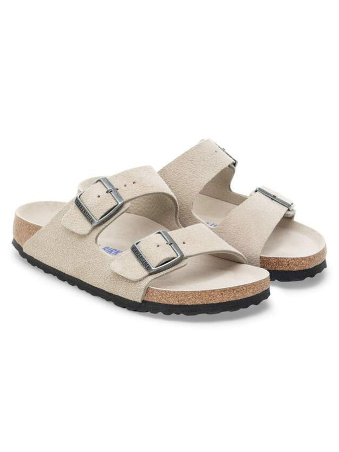 Birkenstock Arizona Soft Footbed Suede R Oyster Sandals Spring 2026 | OYSTER