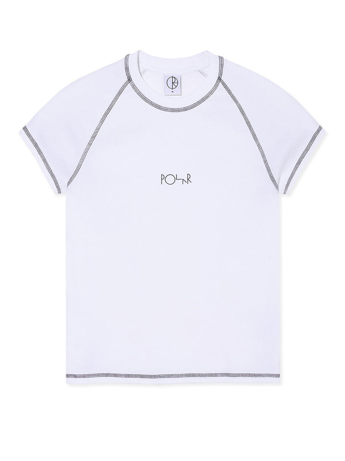 Polar Baby Script Logo T-Shirt Summer 2026 | WHITE/GRAPHITE
