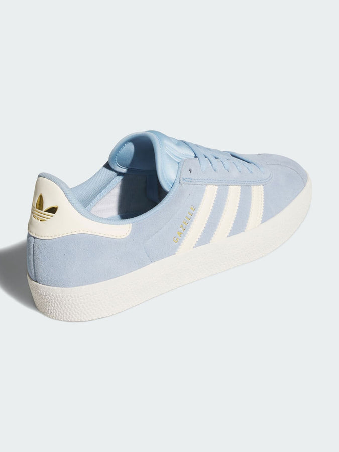 Adidas Gazelle ADV Clear Sky/Cream White/Chalk White Shoes Spring 2026 | CLEAR SKY/CREAM WHITE/CHLK WHT