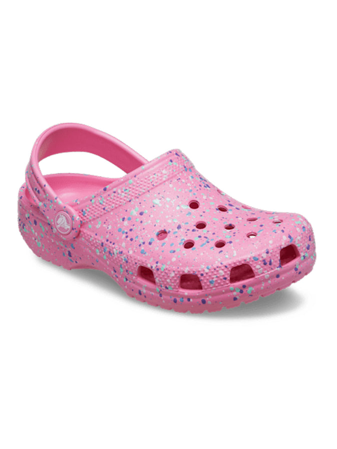 Crocs Classic Paint Splatter Lemonade Pink/Multi Clog Summer 2026 | PINK LEMONADE/MULTI (6SO)