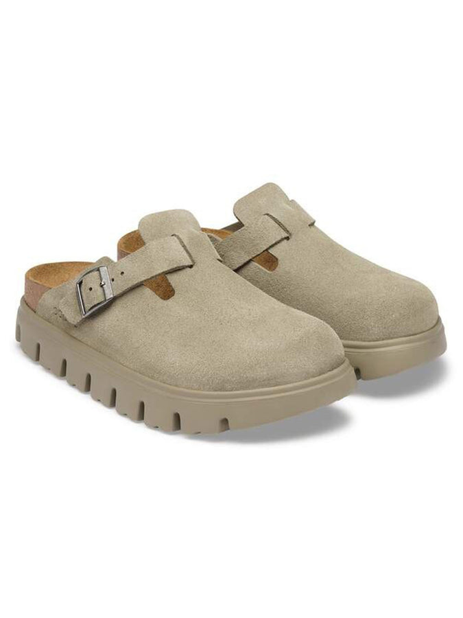 Birkenstock Boston Chunky Suede N Taupe Shoes Fall 2026 | TAUPE