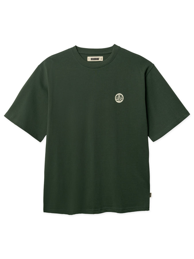 Woodbird Baine Dump T-Shirt Spring 2026 | PINE GREEN