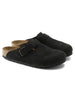 Birkenstock Boston Soft Footbed Suede R Black Shoes Fall 2026