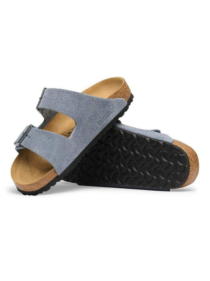 Birkenstock Arizona Suede R Stone Blue Sandals Fall 2026 | STONE BLUE