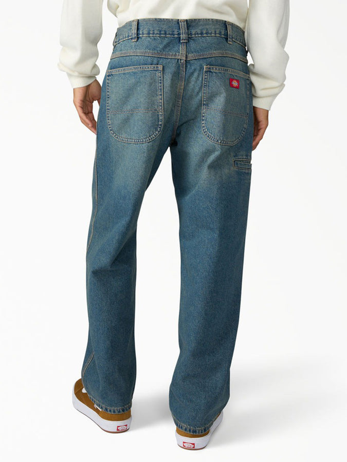 Dickies Baggy Tapered Work Baggy Jeans Spring 2026 | KHAKI TINTED BLUE (L23)