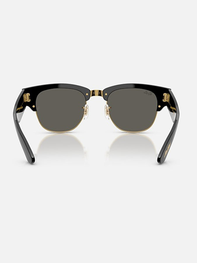 Ray Ban x Asap Rockey Mega Clubmaster Black On Gold /Dark Grey Sunglasses | BLACK ON GOLD/DARK GREY