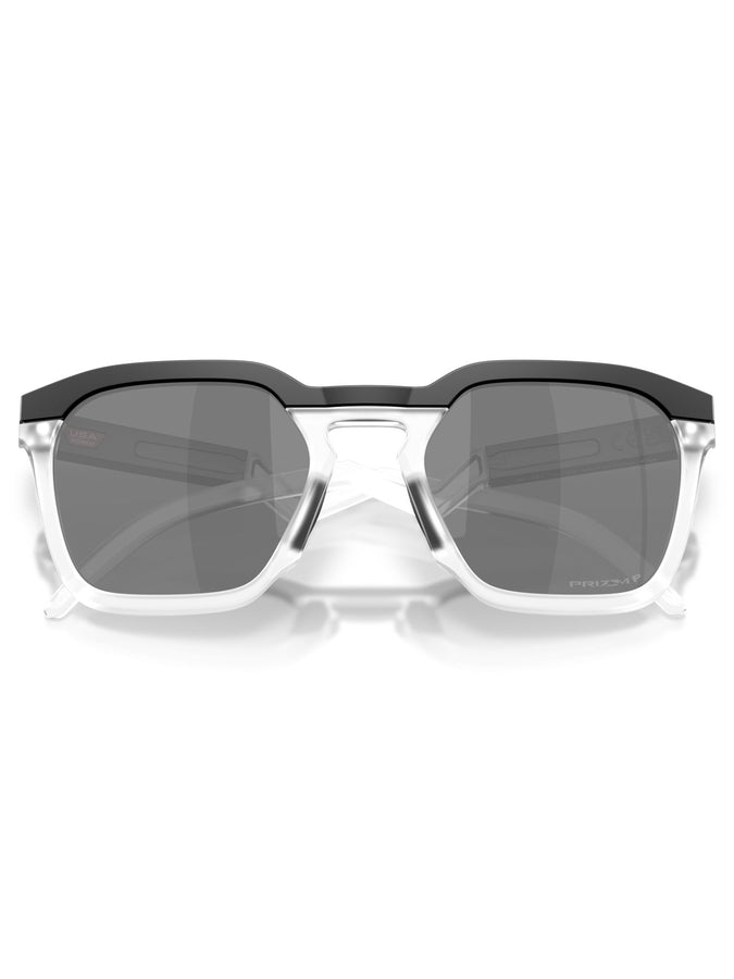 Oakley Hstn Sq Matte Black/Prizm Black Polarized Sunglasses | MATTE BLACK/PRIZM BLACK POL