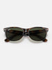 Ray-Ban New Wayfarer Polished Tortoise/G-15 Green Sunglasses