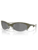 Oakley Plantaris Matte Moss Green/Prizm Black Sunglasses